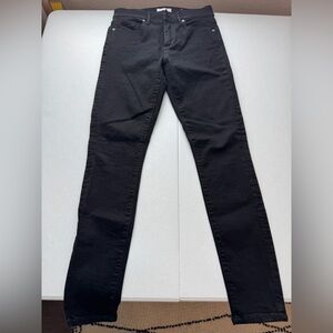 LOFT Black Slim Denim Pants
